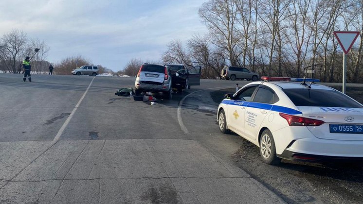Под Новосибирском водитель выехал на встречку и погубил другого автомобилиста