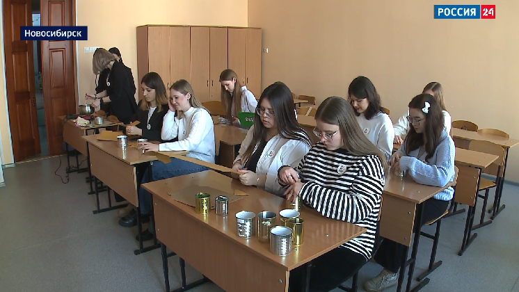 В Новосибирске студенты собрали очередную посылку со спецгрузом для бойцов СВО
