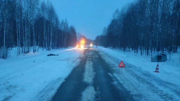 Под Новосибирском женщина задавила машиной пешехода и скрылась с места аварии