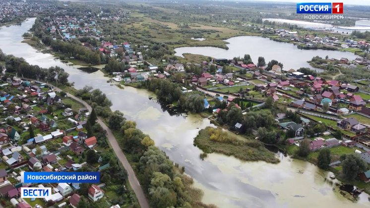 Под Новосибирском дачный водоем стал озером раздора между соседями