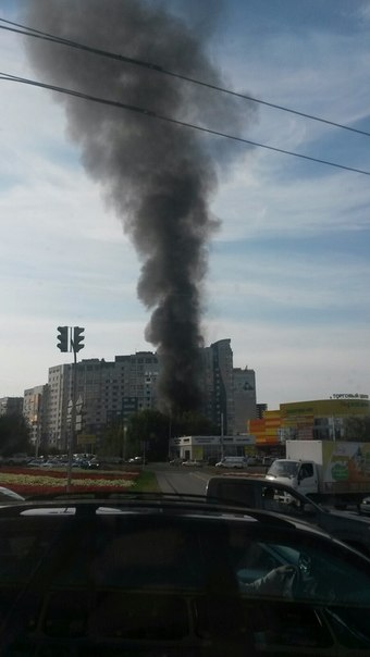 Частный дом сгорел на Горском жилмассиве в Новосибирске