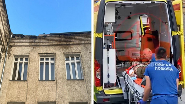 В Новосибирске возбудили уголовное дело из-за падения рабочего с крыши школы