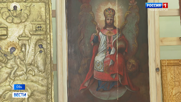 Уникальные иконы из ЛНР реставрируют мастера в Новосибирской области
