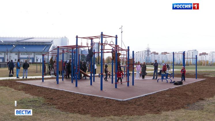 На стадионе «Заря» в Новосибирске открыли площадку для подготовки к сдаче норм ГТО