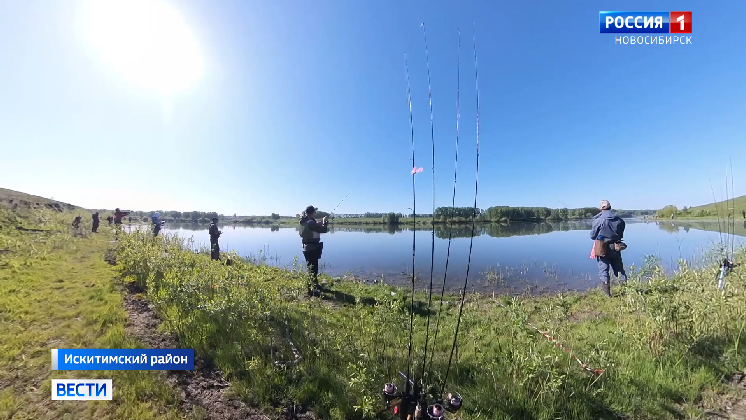На озере под Новосибирском рыбаки сразились за звание лучшего ловца окуней