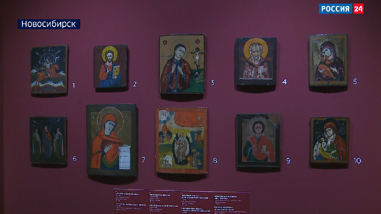 Уникальная выставка икон открылась в художественном музее Новосибирска