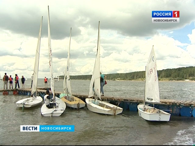 На новосибирском водохранилище провели международную парусную регату