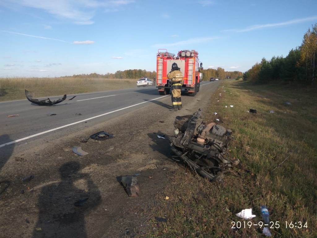 В сети появилось видео шокирующей аварии с четырьмя погибшими в  Новосибирской области - Вести