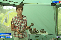 Омские археологи нашли останки древних людей при раскопках кургана
