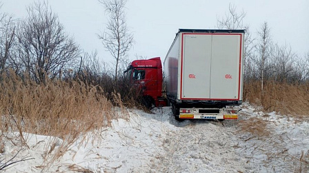 В Новосибирской области водитель грузовика потерял сознание и погиб в аварии