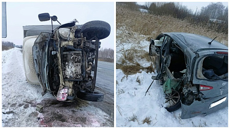 В Новосибирской области пассажирка и её двухлетний сын погибли в страшной аварии