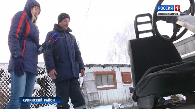 Житель Златоуста смастерил снегоход-гироскутер