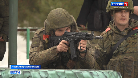 Бойцы ракетных войск посоревновались в точности стрельбы в Новосибирской области