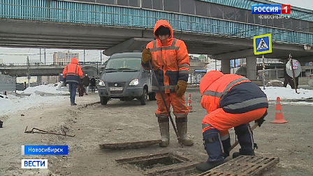 В Новосибирске завершают подготовку ливнёвок перед предстоящим паводком