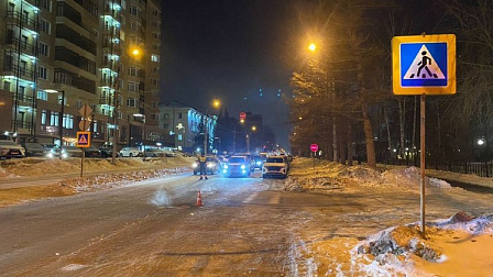 В Новосибирске BMW X5 сбил 15-летнего подростка на пешеходном переходе