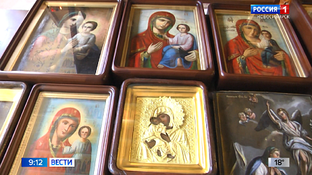 Новосибирские реставраторы восстановили поврежденные иконы из Луганска