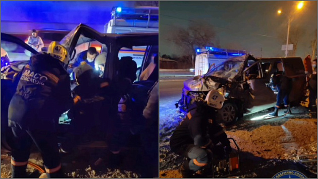 В Новосибирске 46-летний водитель чудом остался жив после ДТП на Бердском шоссе