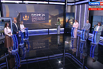 Телемост Новосибирск – Санкт-Петербург: ток-шоу «Бизнес сегодня»