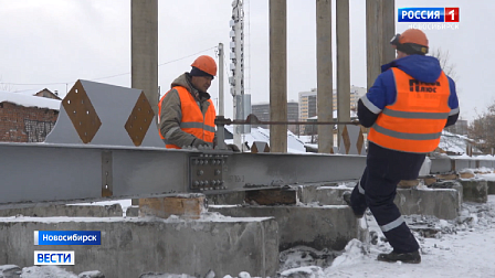Дзержинский и Калининский районы Новосибирска свяжет новый пешеходный мост
