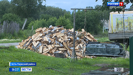 Высокая цена дров возмутила жителей села в Новосибирской области