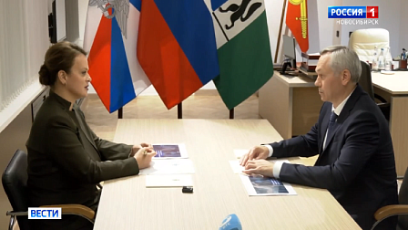 Новосибирск посетила заместитель министра обороны РФ Анна Цивилёва