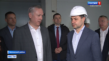 Губернатор проверил восстановление хозяйств в Новосибирской области