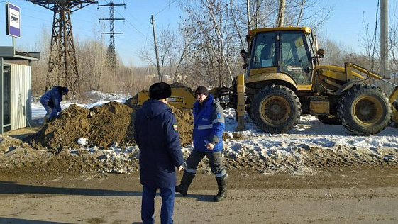 Жители Искитима остались без газа из-за пробития магистрали рабочими