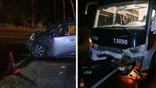 В Новосибирске в ДТП пострадала 77-летняя пассажирка автобуса
