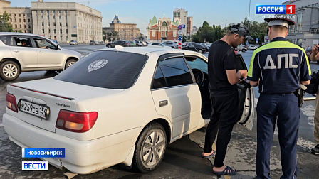 В Новосибирске снова поймали автомобилистов-нарушителей во время рейда