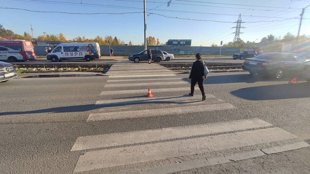В Новосибирске 82-летний водитель сбил школьницу на пешеходном переходе