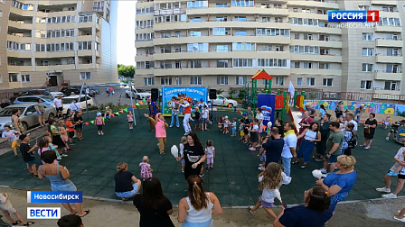 В Новосибирске стало больше игровых площадок по программе «Территория детства»
