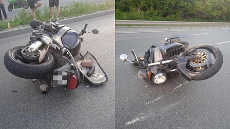 В Новосибирске 17-летняя пассажирка мотоцикла пострадала в аварии с «Жигули»