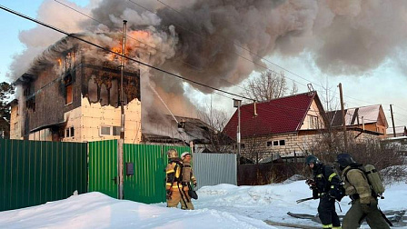 «Вести Новосибирск» узнали подробности спасения мальчика с крыши горящего дома