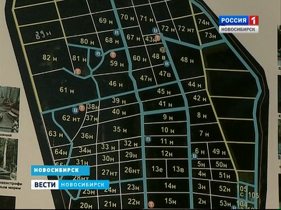 Карта кладбищ новосибирска старых