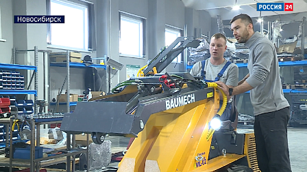 В Новосибирске увеличили производство спецтехники для уборки улиц