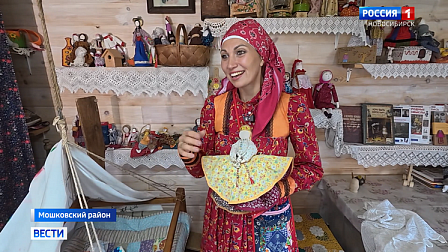 В селе Барлак Мошковского района открыли летний музей «Горница»