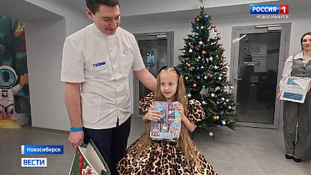 Мечта юной жительницы Новосибирска сбылась благодаря акции «Ёлка желаний»