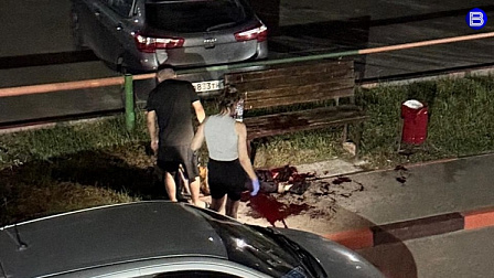 В Новосибирске мужчину изрезали ножом на лавочке во дворе жилого дома