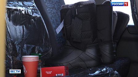 Мобильные пункты обогрева работают в морозы на трассах Новосибирской области