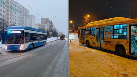 В происшествиях с участием общественного транспорта Новосибирска пострадали дети